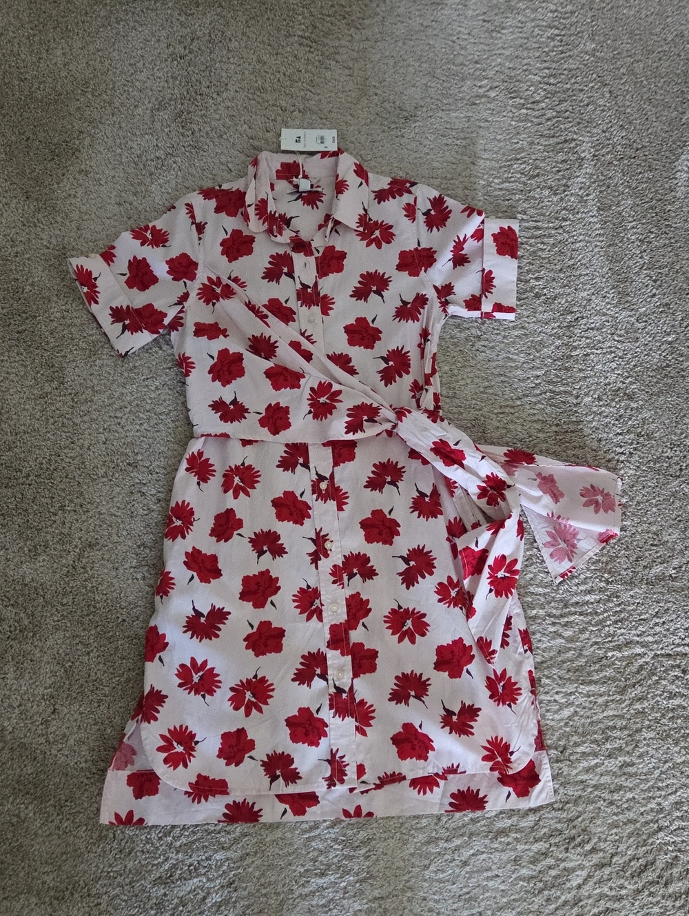 NWT Free Assembly Wrap Dress, Suze